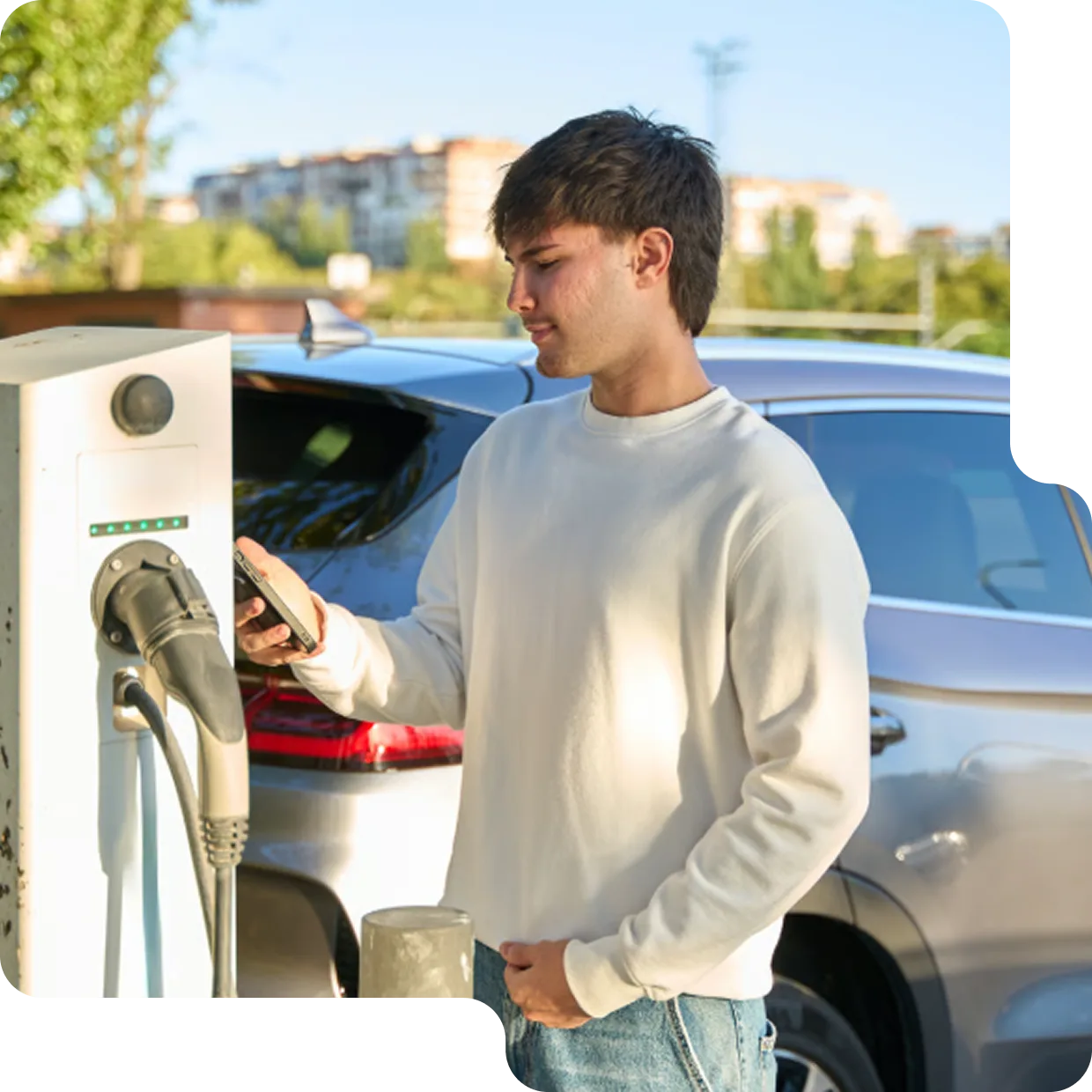 EV Charger Brands and Connector Types Photo